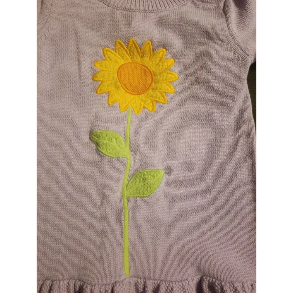 Gymboree‎ sunflower smiles purple dess 4t